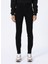 Yüksek Bel Dar Paça Skinny Fit Siyah Kadın Denim Pantolon W2YA46D4PZ1CBL1 2