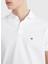 Polo Yaka Beyaz Erkek T-Shirt MW0MW17770YBR 4