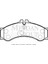 Mercedes Sprınter- 95/00; Arka Fren Balatası (KABLOSUZ)(DİSK)(164,2X72X19,5) (Bramax) 4