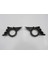 Peugeot 207- 06/09; Sis Lamba Kapağı Sağ/sol Set (2 Parça) Sis Delikli Çerçevesi Gri 3