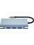 7in1 USB 3.0 + HDMI + RJ45 + Type-C Hub Adaptör Çevirici Dock Station 5