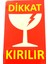 Işofis Dikkat Kırılır Etiketi, 5,2 x 8,5 cm (10 Adet) 2