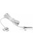 Px-Mac2 Apple Macbook A1425 A1435 A1465 A1502 Için 5 Pin T Stili Magsafe 2 Güç Adaptörü Kablosu, Uzunluk: 1, 8 M 2