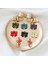Kauçuk Boya Karikatür Yay Şekli Alaşım Yüzer Locket Charms Dıy Takı Küpe Kolye Aksesuar (Yurt Dışından) 3
