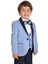 Ceketli Yelekli Erkek Çocuk Damatlık Takım Elbise 3