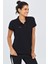 Verona Kadın Pamuklu Siyah Polo T-Shirt 1