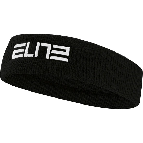Nike Elite Unisex Siyah Antrenman Saç Bandı N.100.6699.010.OS