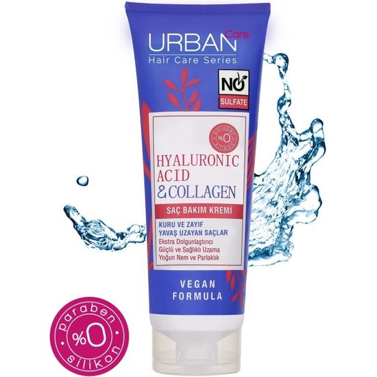 Urban Care Hyaluronic Acid & Collagen Saç Bakım Kremi 250 ml Fiyatı