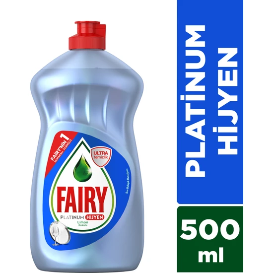 Fairy Platinum Hijyen  500 ml Sıvı Bulaşık Deterjanı