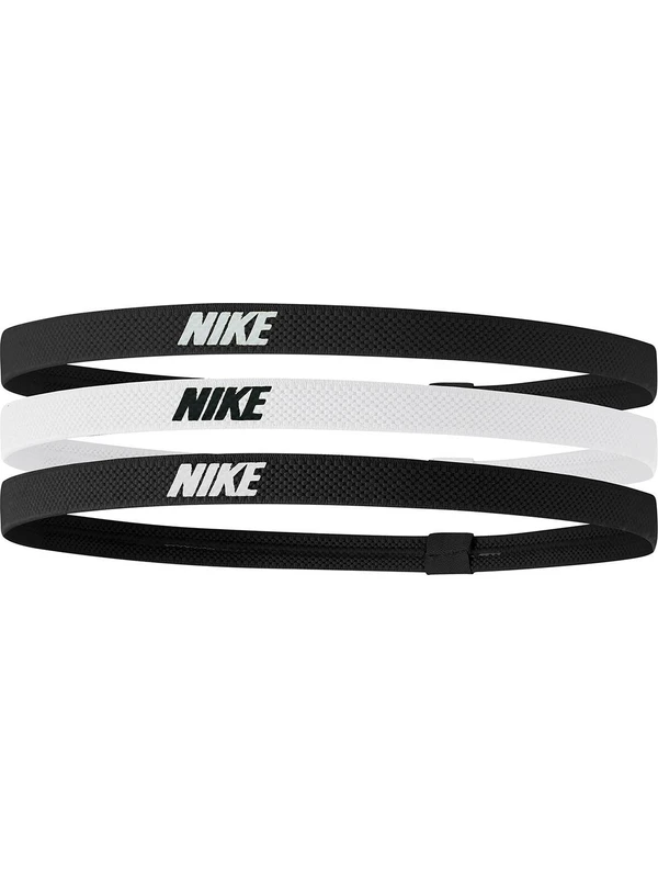 Nike Elastic 2.0 3 Pk Unisex Siyah Antrenman Saç Bandı N.100.4529.036.OS