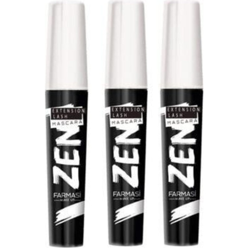 Farmasi 3 Adet Zen Maskara 8 ml