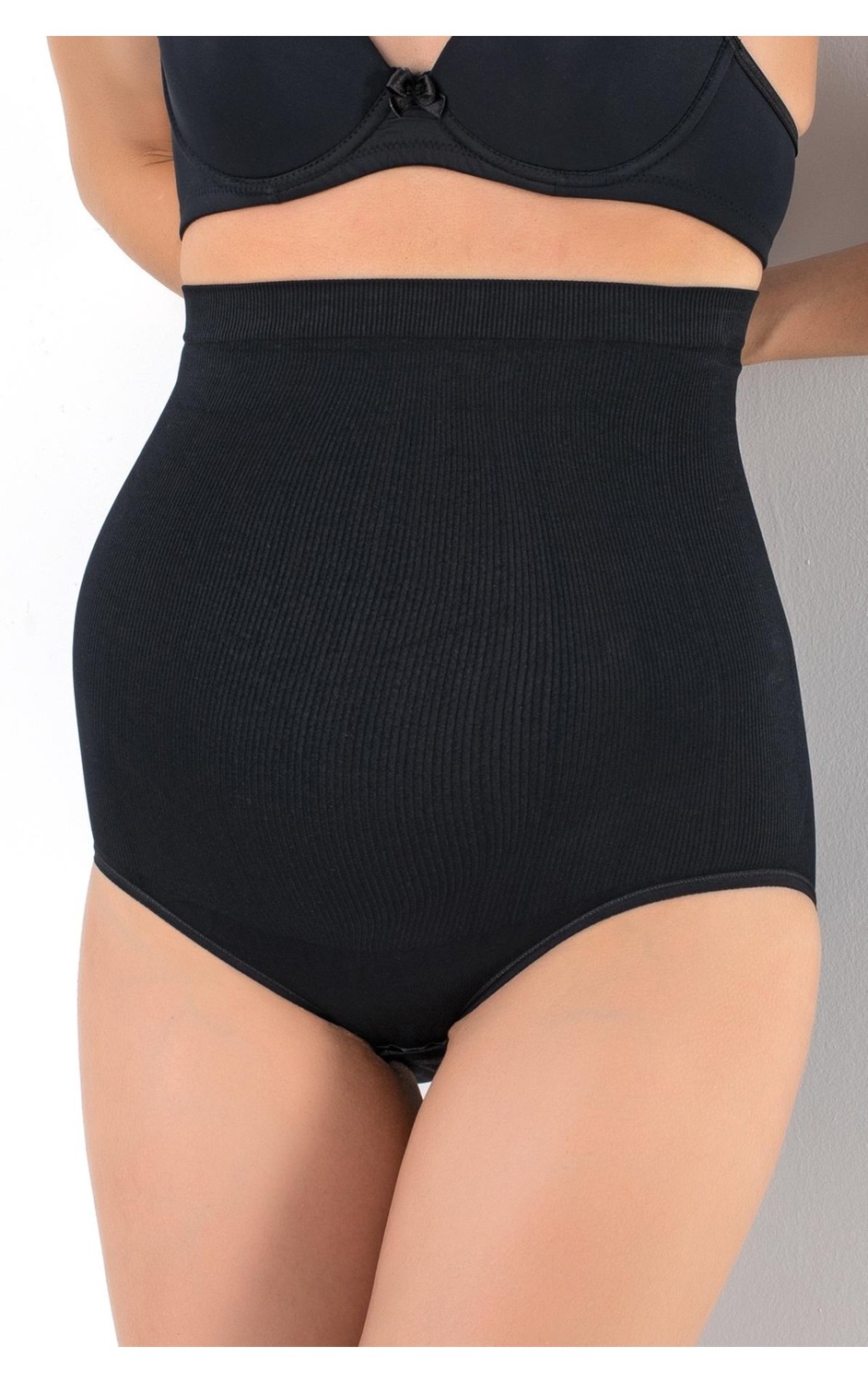 Doremi Yüksek Bel Çıtçıtlı Hamile Slip görsel 2