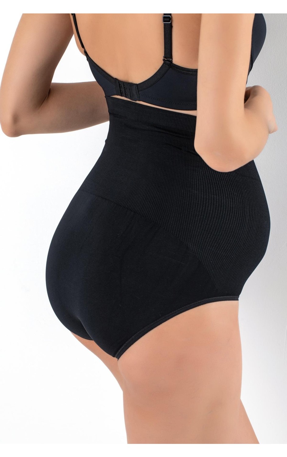 Doremi Yüksek Bel Çıtçıtlı Hamile Slip görsel 4