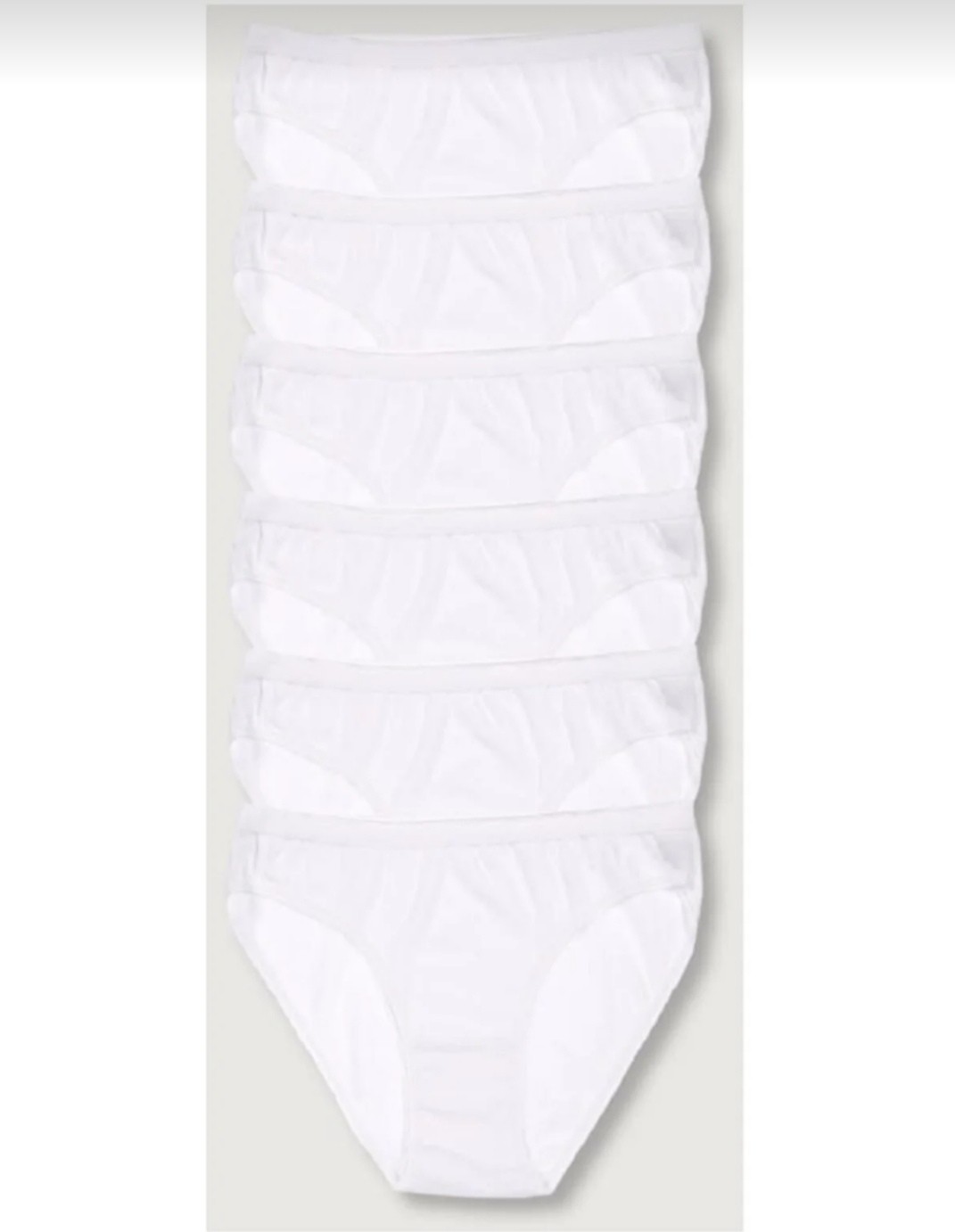 Tutku 6'lı Paket Kadın %100 Pamuk Bikini Külot