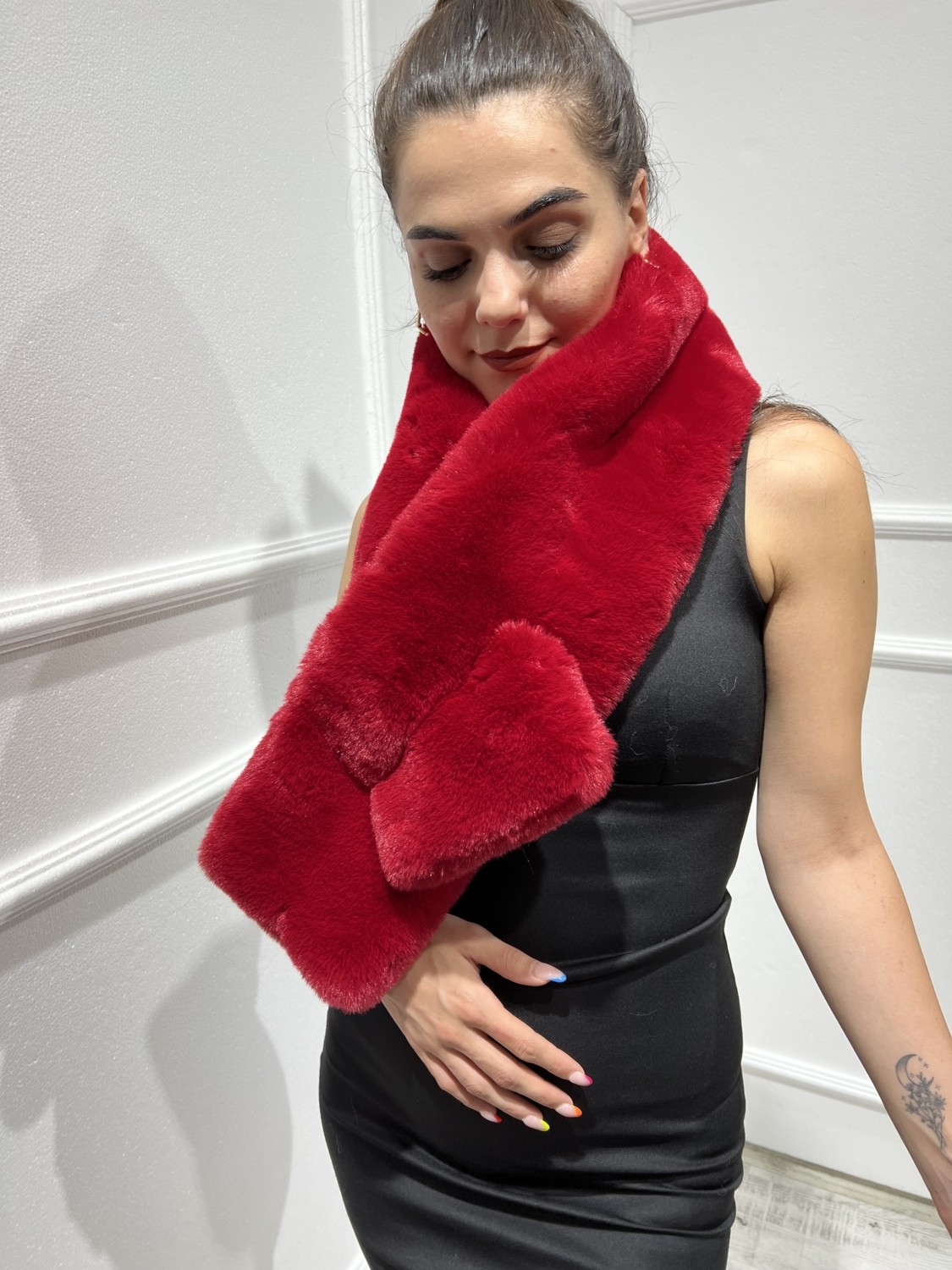 Byuur Fashion Rex Peluş Atkı