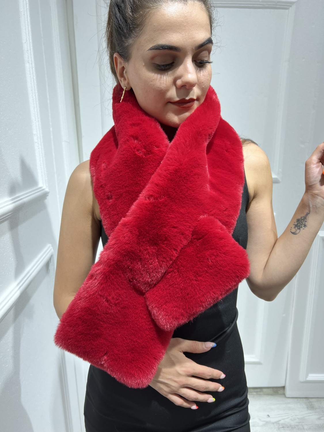 Byuur Fashion Rex Peluş Atkı görsel 7