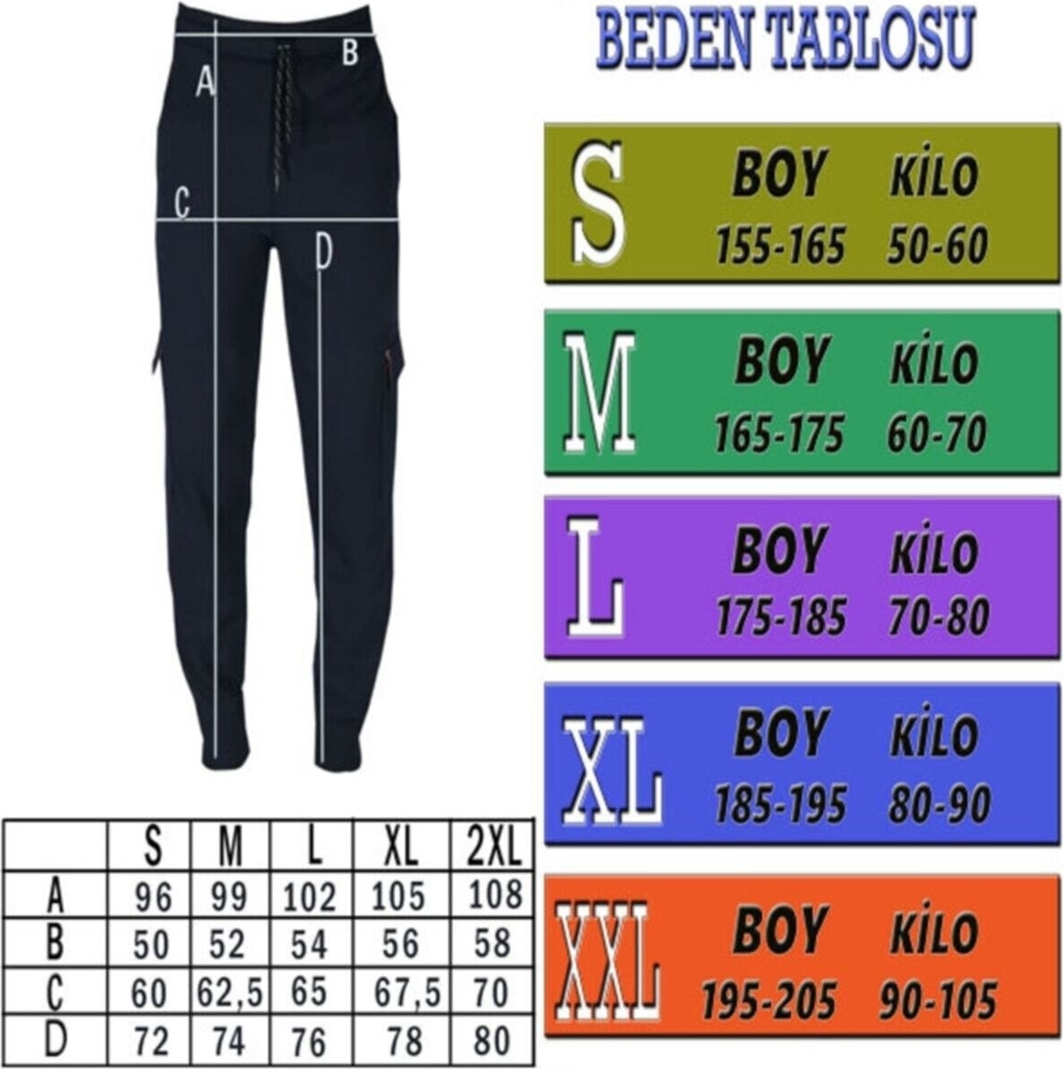 DAXİS Sportwear Company Erkek Eşofman Altı görsel 4