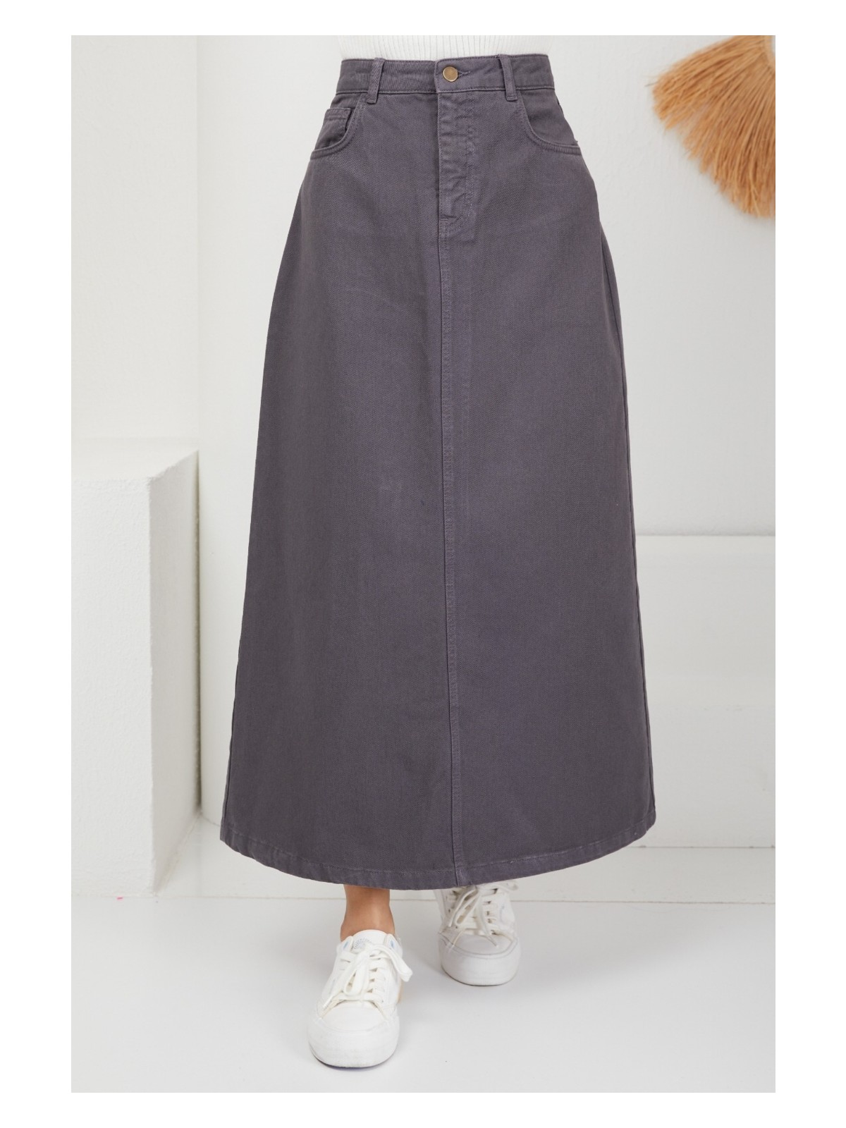 Vellichor Doğal Kumaşlı Etek