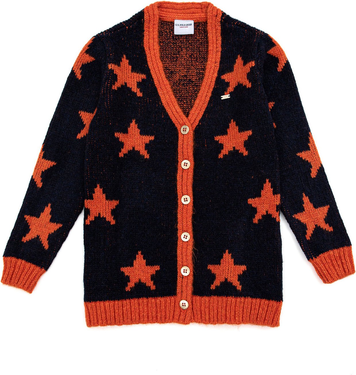 U.S. Polo Assn. Hırka, 7-8 Yaş, Lacivert görsel 2