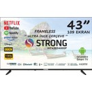 Strong MT43ES4000F 43" 109 Ekran Uydu Alıcılı Full HD Android Smart LED TV (Çerçevesiz)