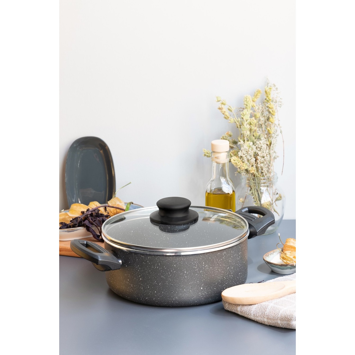 20 Cm Granit Tencere