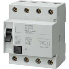 Sıemens - 5sm3345-6 Kaçak Akım Rölesi 125a 30ma 400v 3faz
