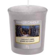 Yankee Candle 1623599E Sampler Mum Candlelıt Cabın