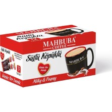 Mahbuba Coffee 3ü1 Arada Sütlü Köpüklü 72x10gr Mini Küçük Boy İkramlık Otobüs Hazır Kahve Kutu