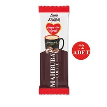 Mahbuba Coffee 3ü1 Arada Sütlü Köpüklü 72x10gr Mini Küçük Boy İkramlık Otobüs Hazır Kahve Kutu