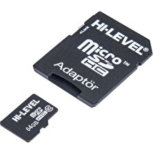 Hi-Level 64 GB Hafıza Kartı Class 10