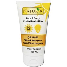 Naturix Spf 50+ Çok Yönlü Yüksek Koruyucu Yüz & Vücut Losyonu Güneş Koruyucu Krem Uva Uvb Protection Lotion