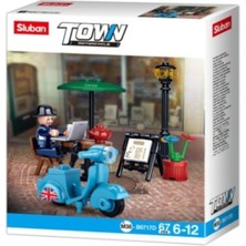 Sluban Town Scooter 67 Parça Parçalı Setler 8681241199702