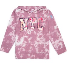 U.S. Polo Assn. Kız Çocuk Pembe Sweatshirt Kesanekıds