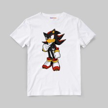 Morinna Sonic Kirpi Shadow Unisex Çocuk Tişört T-Shirt Mr-16