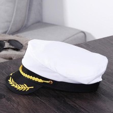 Xinhang Gemi Kaptan Kostüm Ayarlanabilir Şapka