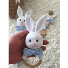 Bucuruks Design Hoş Geldin Bebek  Amigurumi Tavşan Bebek Hediye Seti