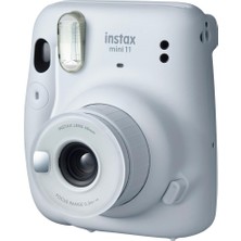Instax Mini 11 Beyaz Fotoğraf Makinesi ve Jean Aksesuarlı Seti 2