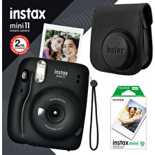 Fujifilm Instax Mini 11 Siyah Fotoğraf Makinesi Seti 3