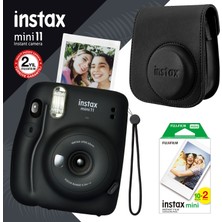 Fujifilm Instax Mini 11 Siyah Fotoğraf Makinesi Seti 4