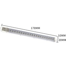 Optana Taşınabilir Bitki Büyütme Lambası 21 Led Sera Fide Ir Uv Mor Işık Stick Led Stick Mor Usb Lamba