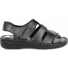 Moda Ayakkabı 5236 Deri Erkek Sandalet Ayakkabı