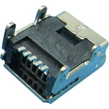 CDM Mini USB Type B Dişi 5 Pin Smd Pin - Dip Bacak Pcb Soket