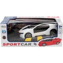 Can Oyuncak Yarım Fonksiyon Uzaktan Kumandalı Araba 3+ Yaş Beyaz