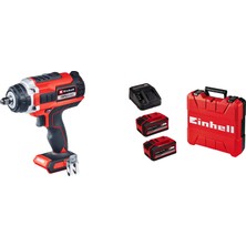 Einhell Impaxxo 18/400 Kömürsüz Akülü Somun Sıkma 18V 6 Ah Çift Akülü Set