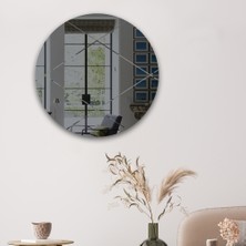 Decorita Ayna | Füme Ayna | Baklava Kanallı | Çap60cm