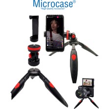 Microcase Cep Telefonu ve Kamera Için Çok Işlevli 3 Ayak Tripod AL-2942