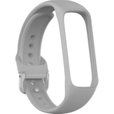 Markacase Samsung Galaxy Fit2 R-220 Için Silikon Kordon Gri