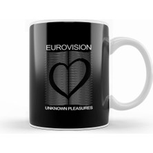 Humuts Eurovision Joy Division Parody Logo Kupa Bardak Porselen