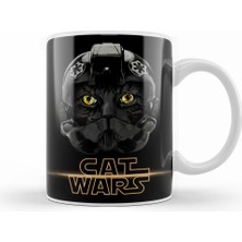 Humuts Star Cat Wars 013 Kupa Bardak Porselen