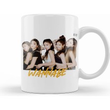 Humuts Itzy Logo Kupa Bardak Porselen